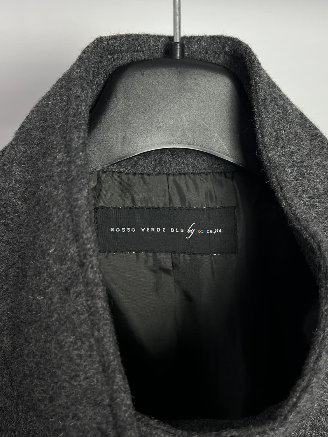 ROSSO VERDE BLU by RGB 울 코트  상품이미지3