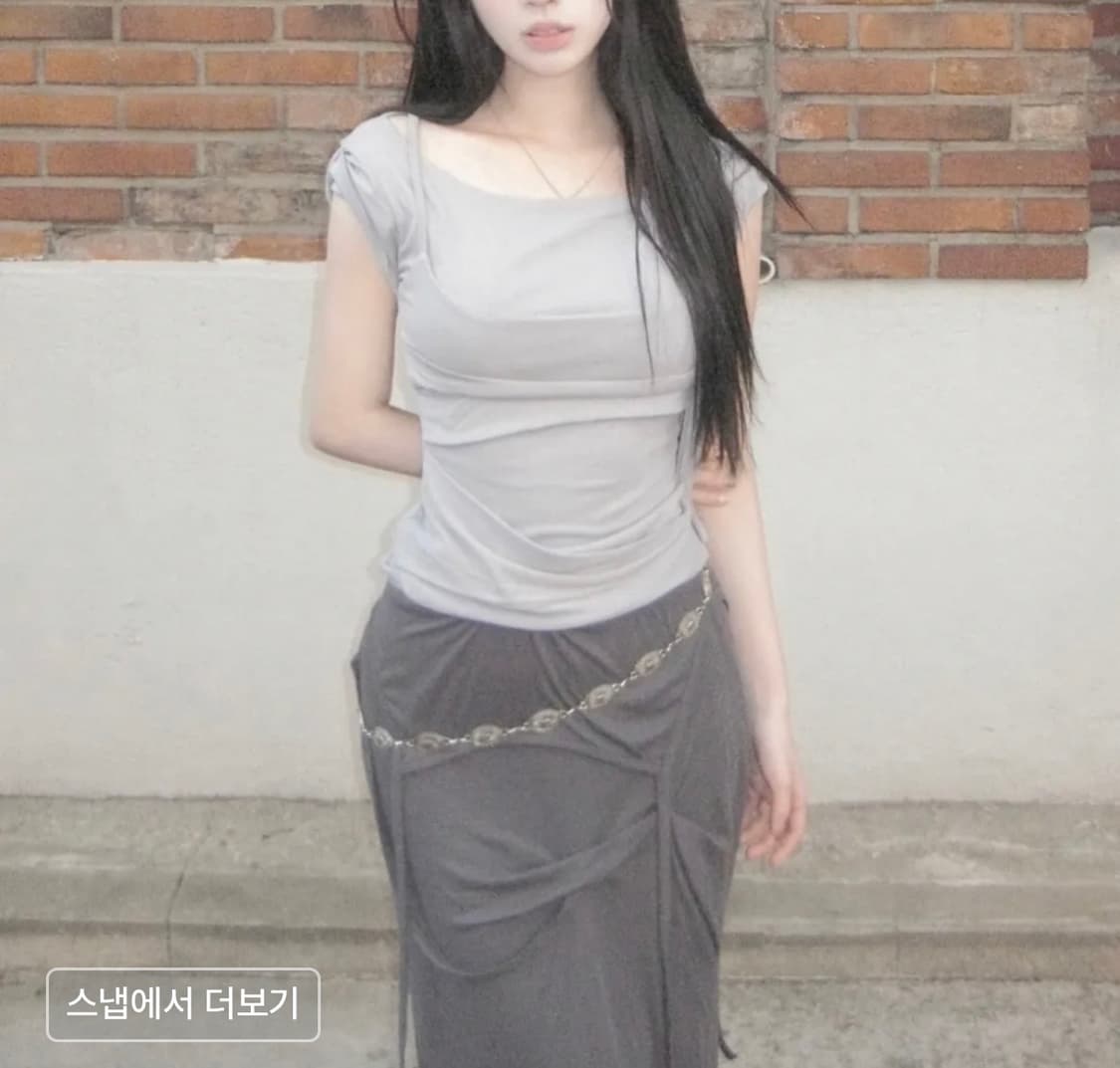 [미착용새상품,정가이하] 플레어업 레이어드 뷔스티에 탑  상품이미지1