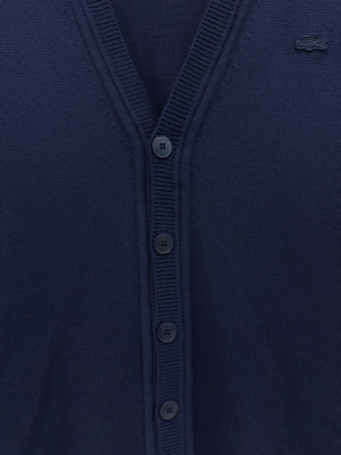 라코스테 울 가디건 네이비 (S) 상품이미지5