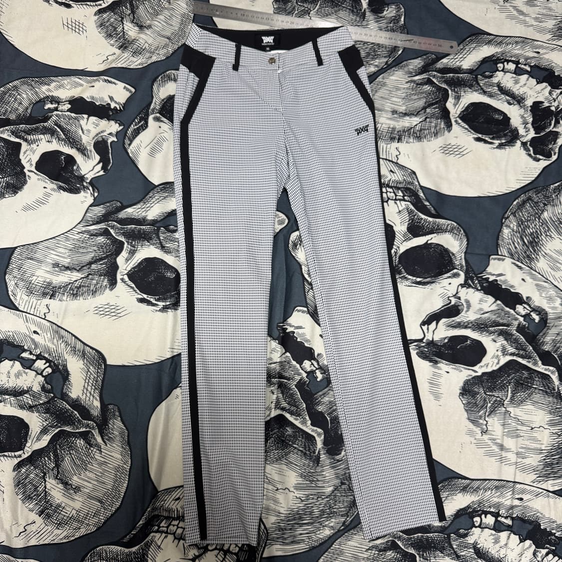 PXG 체크 여성골프바지 XXS사이즈 상품이미지1