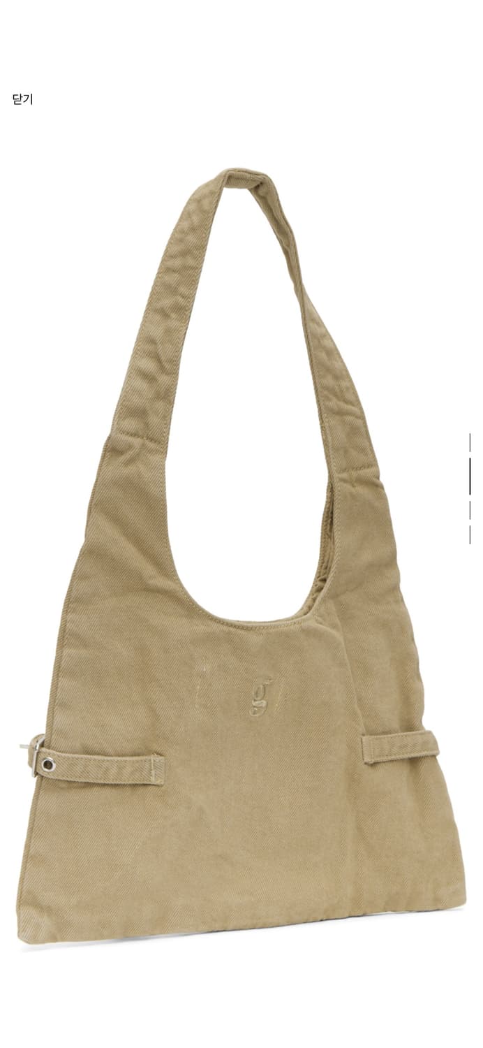 니콜 데님 토트백 베이지 상품이미지3
