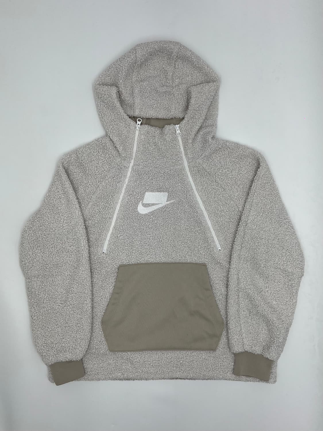 나이키 NSW 우먼 플리스 후드 아노락 상품이미지1