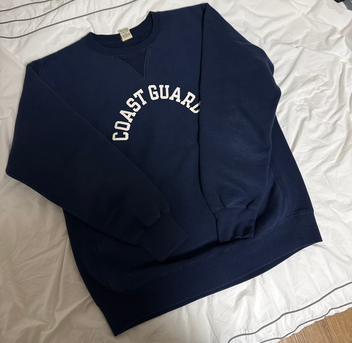 버즈릭슨 COAST GUARD 맨투맨 네이비 XL 상품이미지2