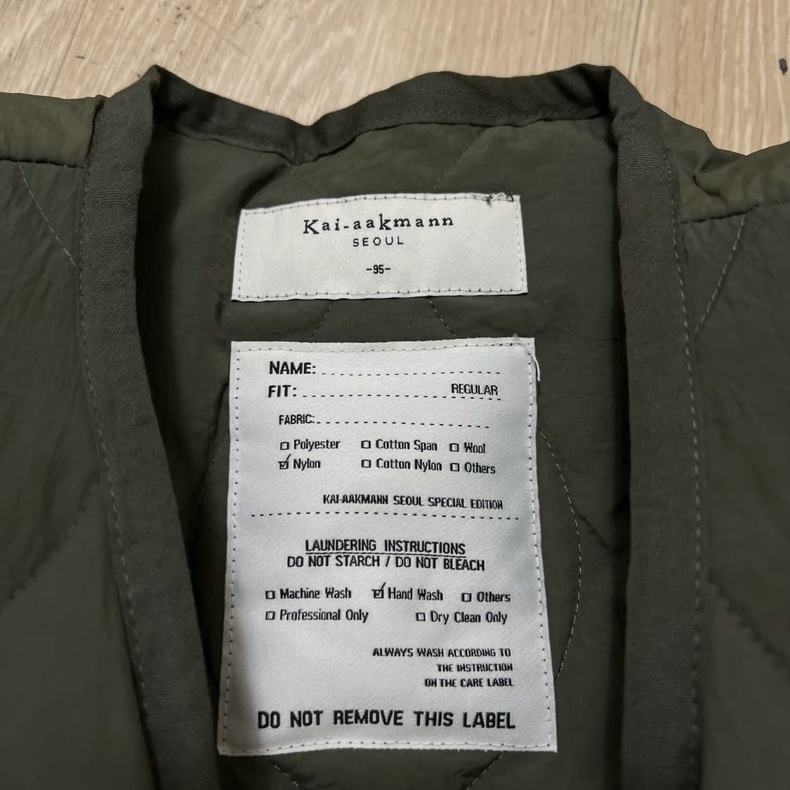 카이아크만 서울 덕다운 퀼팅자켓 패딩 점퍼 M/95  상품이미지4