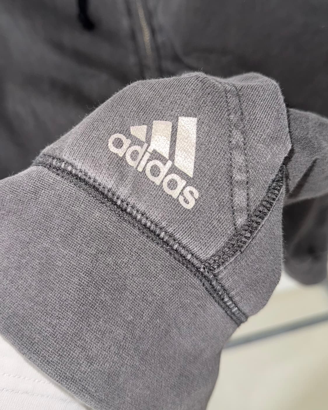 Adidas 피그먼트 워싱 후드집업 상품이미지7
