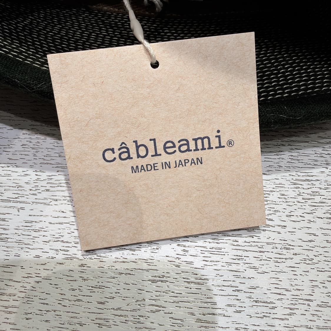 (정품/새상품) cableami 케이블아미 카키그린 스티치 딕시 버킷햇 상품이미지4