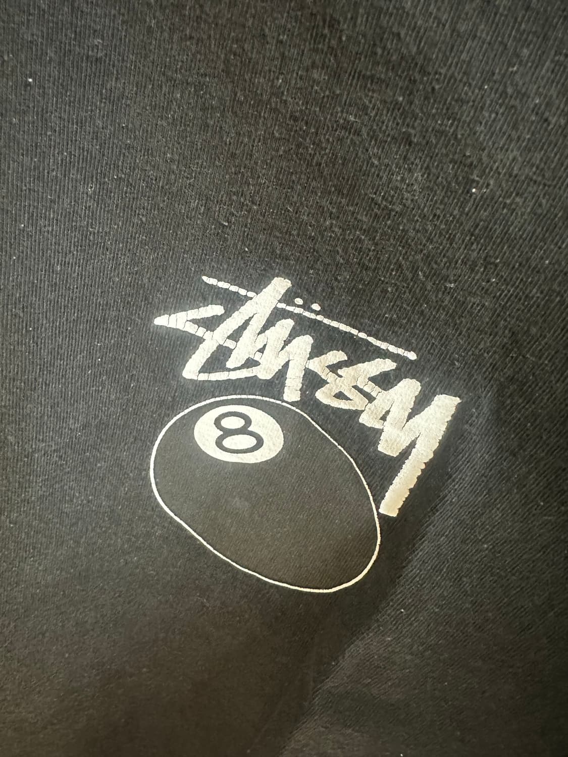 스투시 8볼 티셔츠 블랙 L 상품이미지5