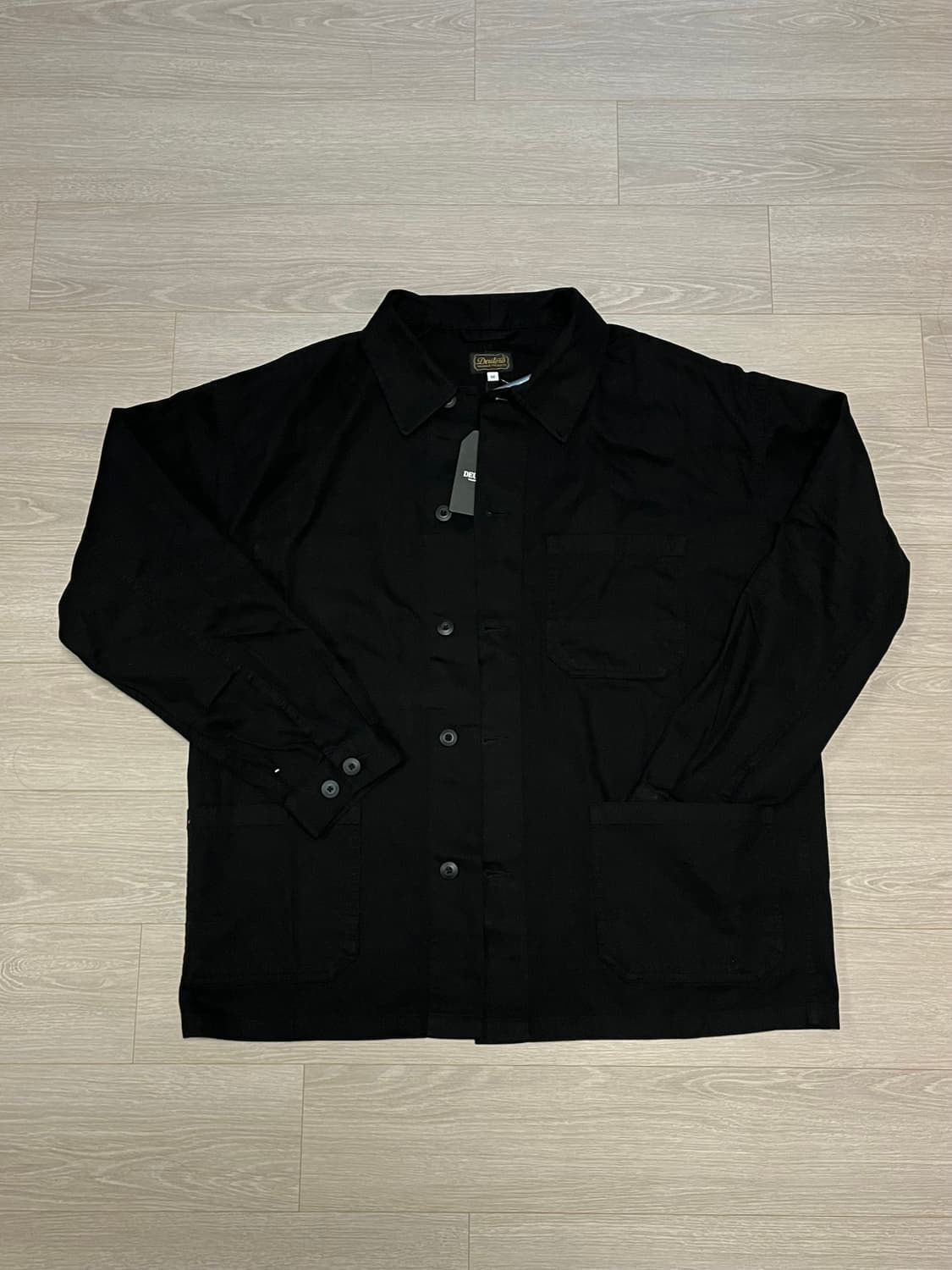 (새상품) 듀테로 프렌치 워크자켓 블랙 상품이미지2