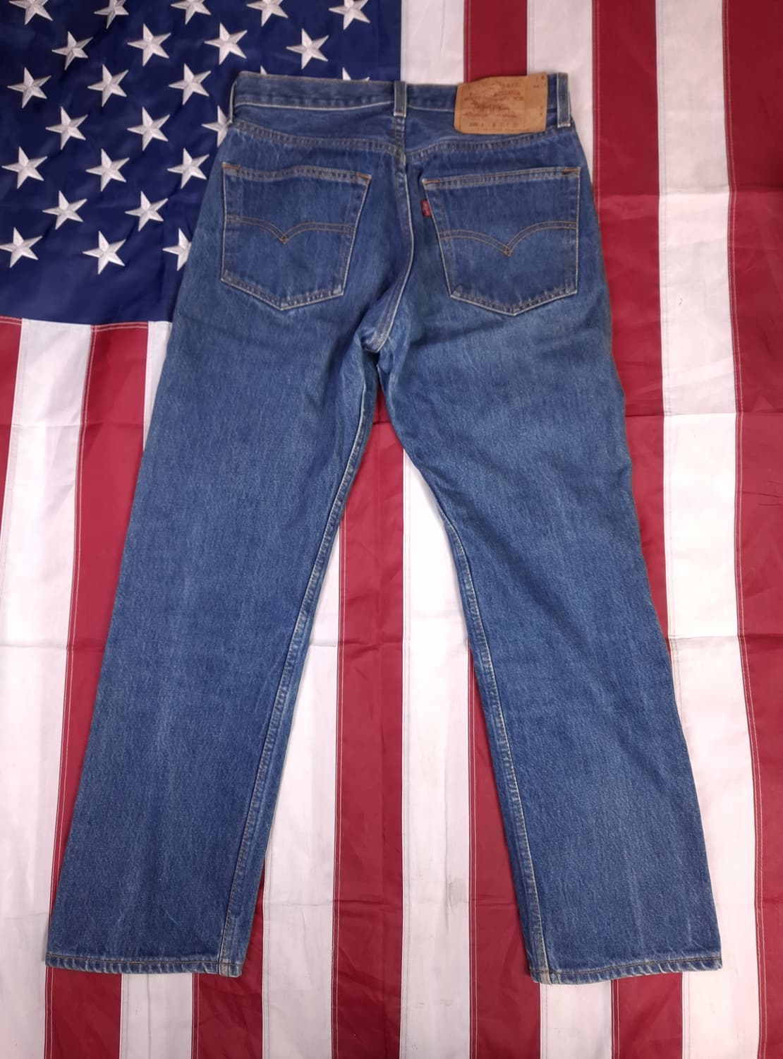 오리지날 미국제조 90's 리바이스 501XX 데님진 상품이미지4