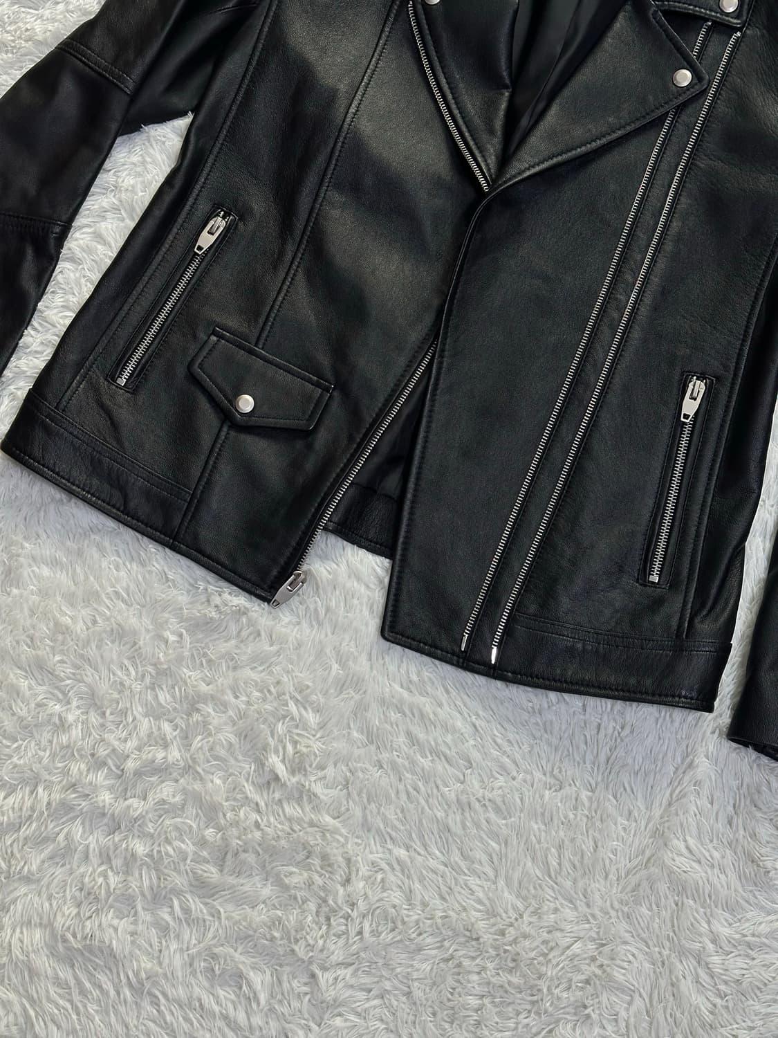 Luna Korrs 가죽 라이더 자켓 66 상품이미지3