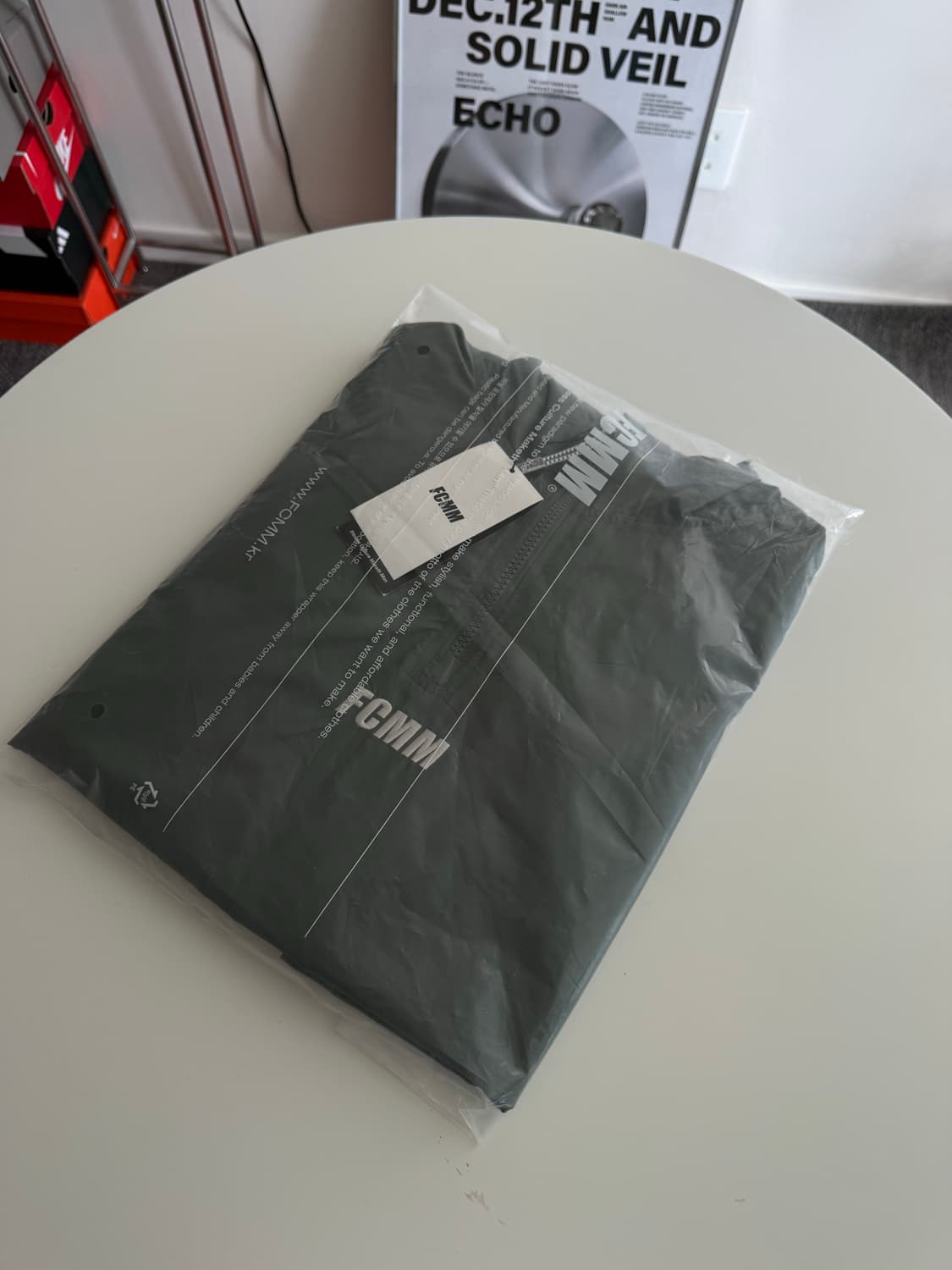 언박싱제품💨FCMM 클럽 팀 하프집 후디 윈드브레이커 XL 상품이미지4