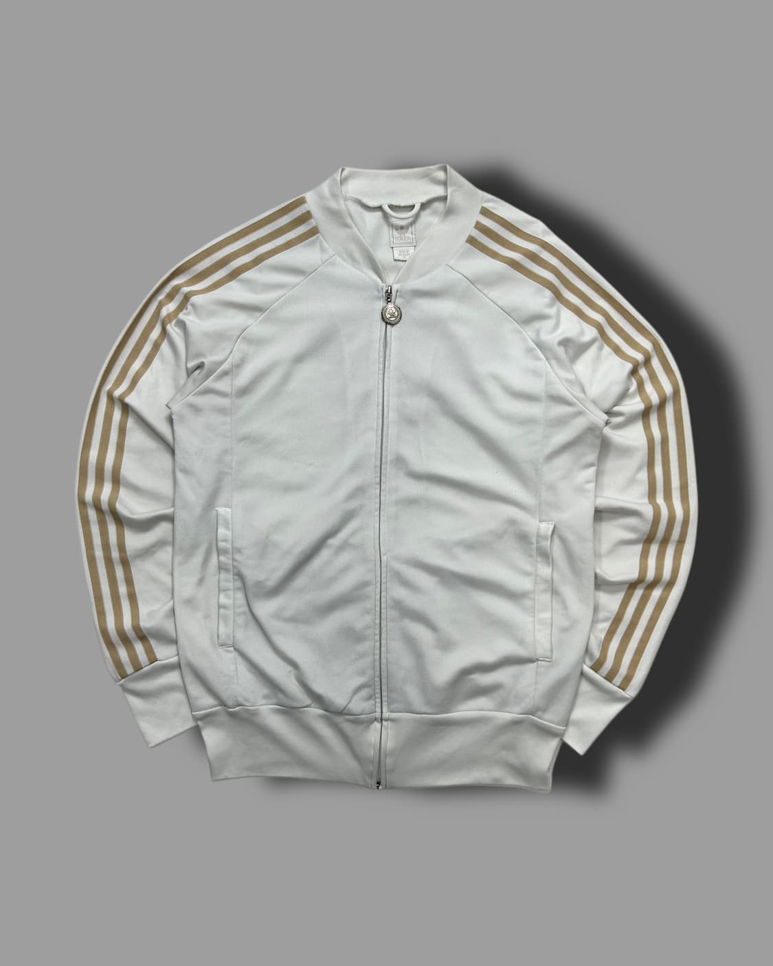 아디다스 00s 빅 파이어버드 화이트 골드 트랙탑 져지 M 상품이미지4