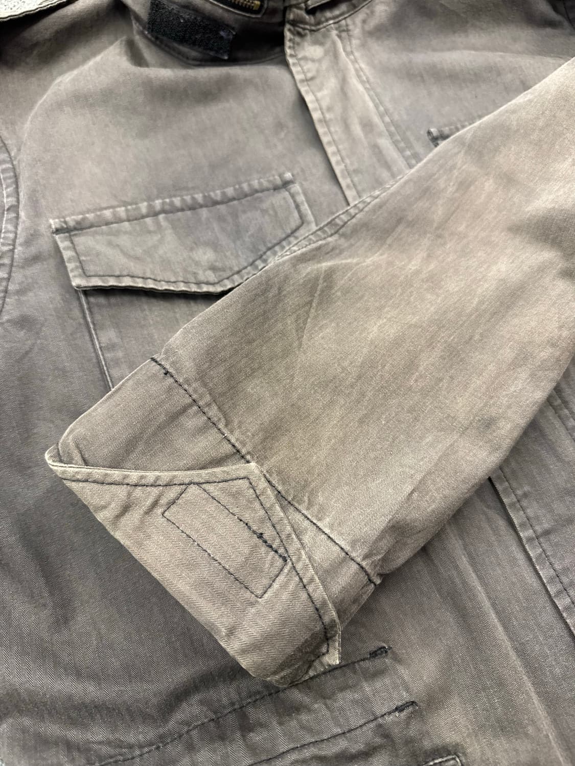 OS)Japanese vintage y2k 더블포켓 M65 야상자켓 상품이미지3