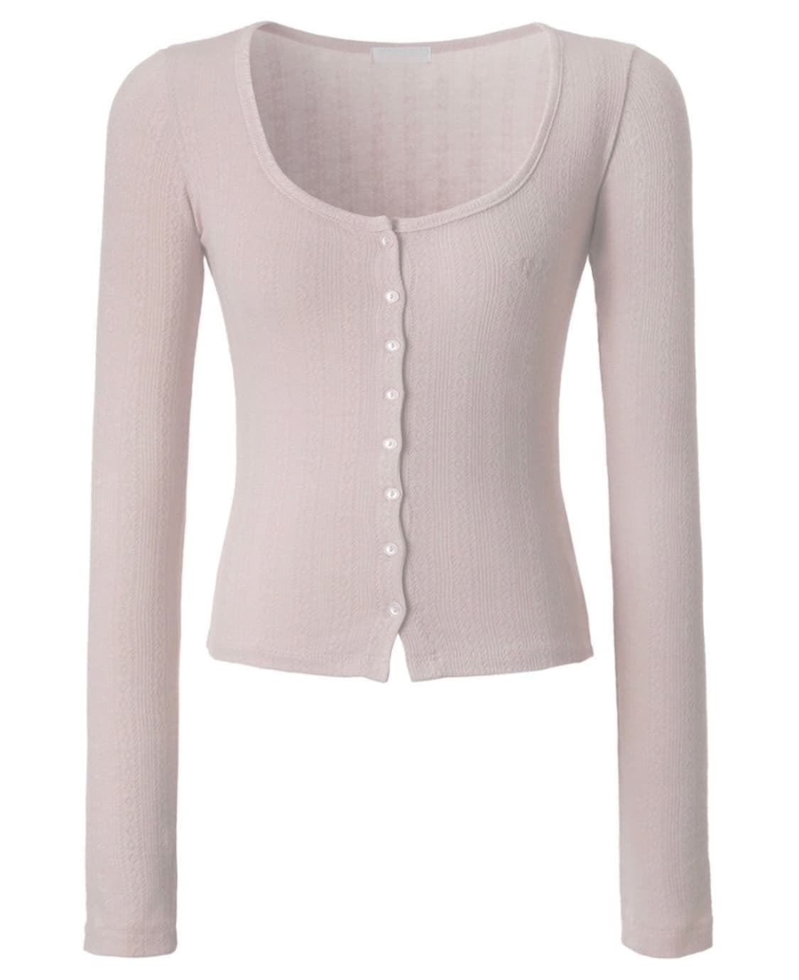 쓰리타임즈 베이비 레귤러 가디건 핑크 상품이미지1