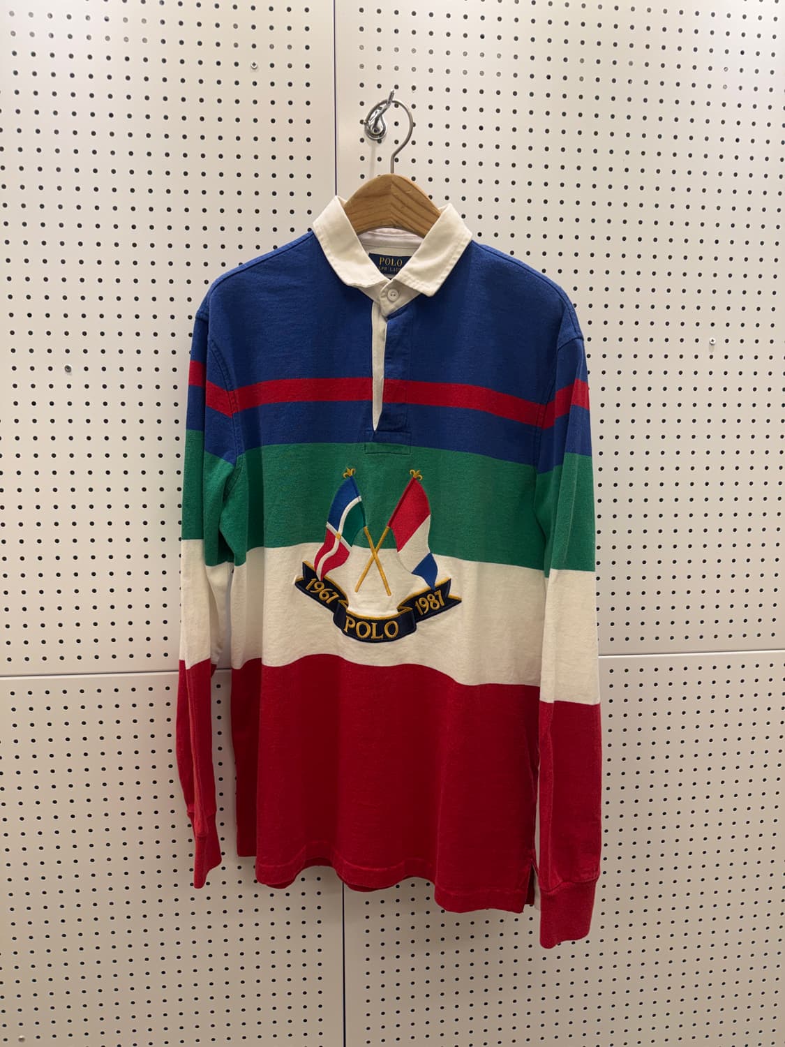 폴로 랄프로렌 67-87 크레스트 럭비셔츠 U812 상품이미지2
