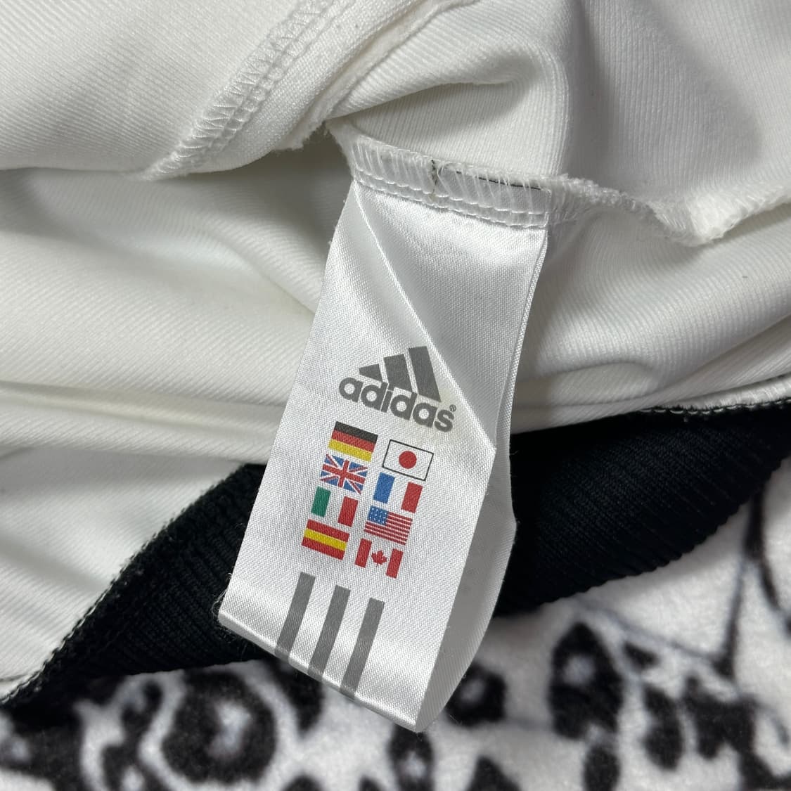 아디다스 화이트 후드 트랙탑 져지 상품이미지4