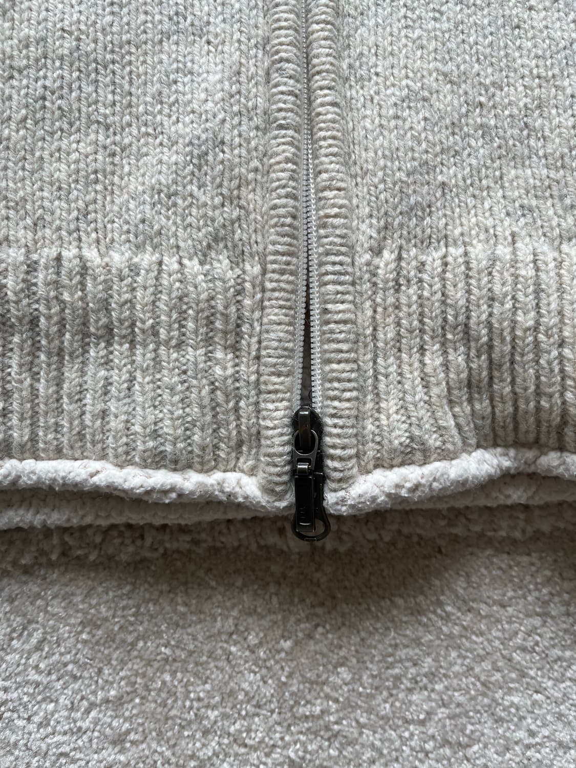 엘엘빈 노르딕 패턴 램스울 니트 집업 (100-103) 상품이미지6