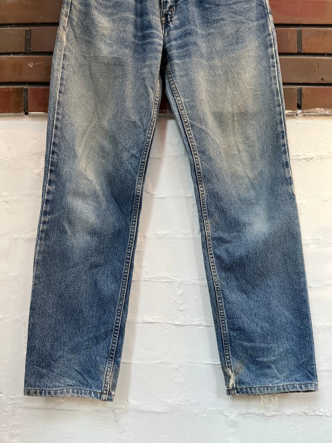 Levis 610 오렌지탭 워싱 데님 팬츠 30x32 상품이미지4