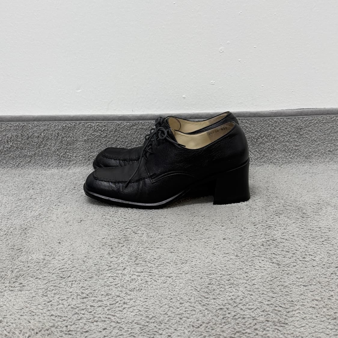 90s Margaret Howell square toe mid heel 상품이미지2