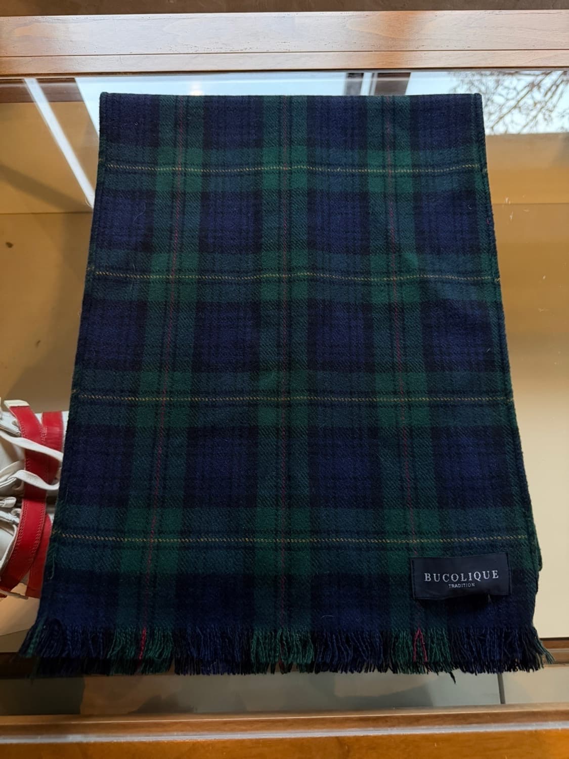 BUCOLIQUE 블랙와치 머플러 상품이미지8