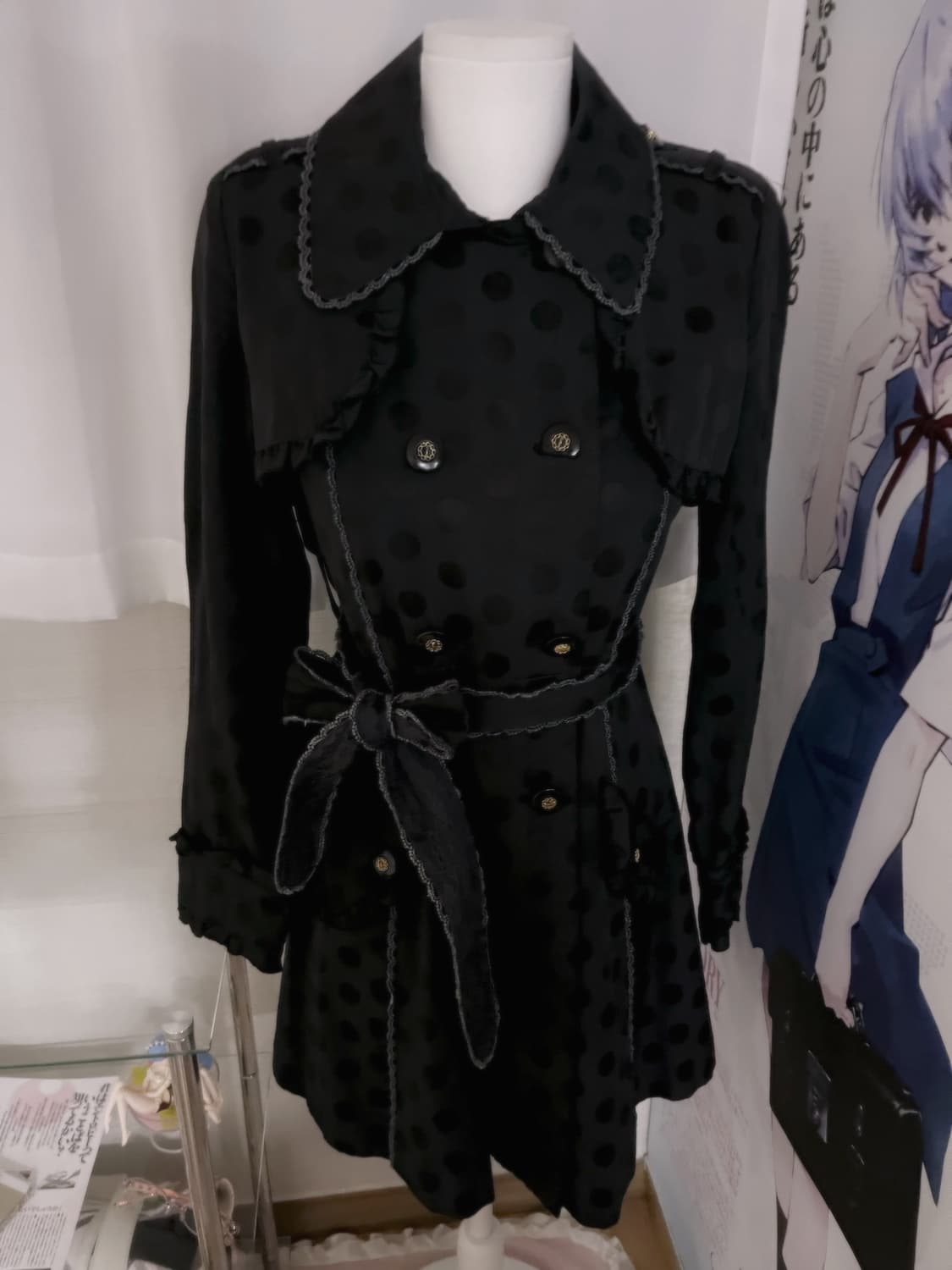 엑시즈팜 오네갸루 히메갸루 세실맥비 트랄라라 도트 레이스 코트 짜잔씨 상품이미지2