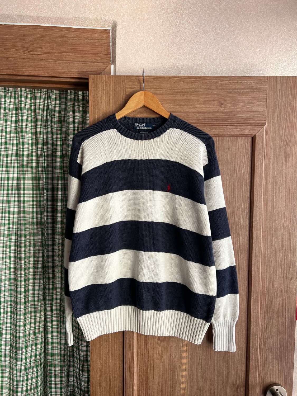 폴로 랄프로렌 단가라 니트 100 상품이미지2