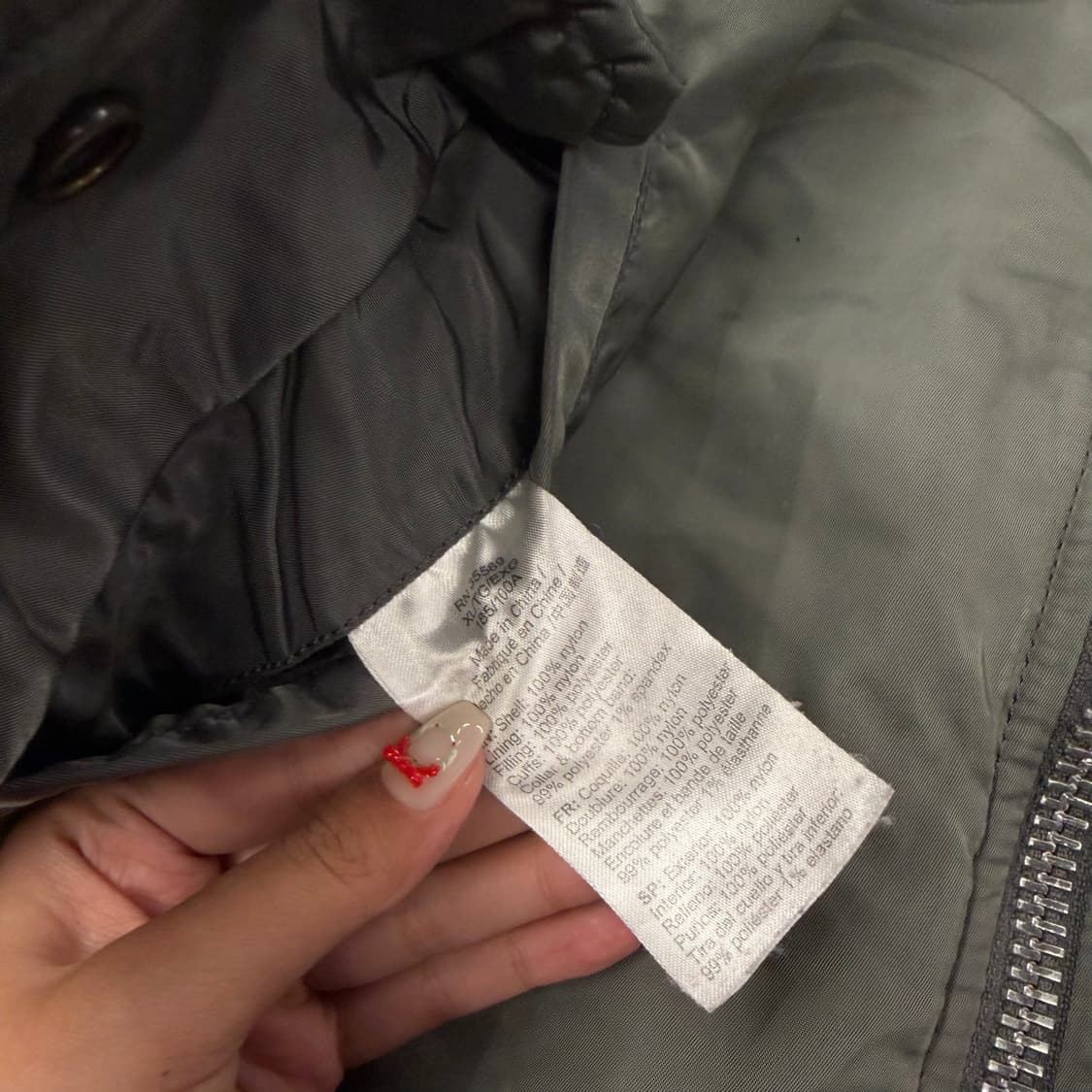 [정품/XL] 90s 알파인더스트리 ma-1 리버시블 항공점퍼 상품이미지6