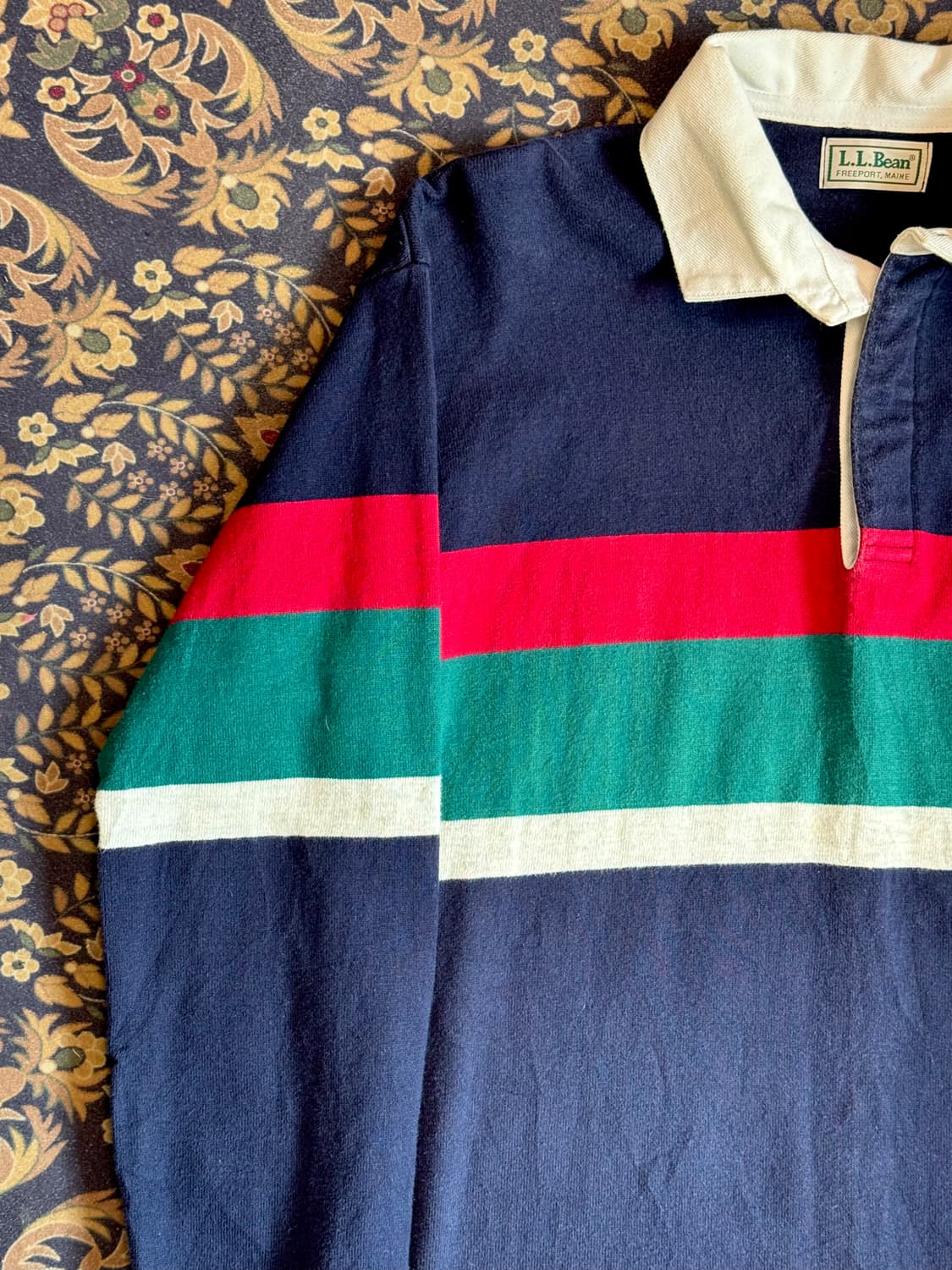 엘엘빈 러거셔츠 럭비셔츠 made in USA 상품이미지4