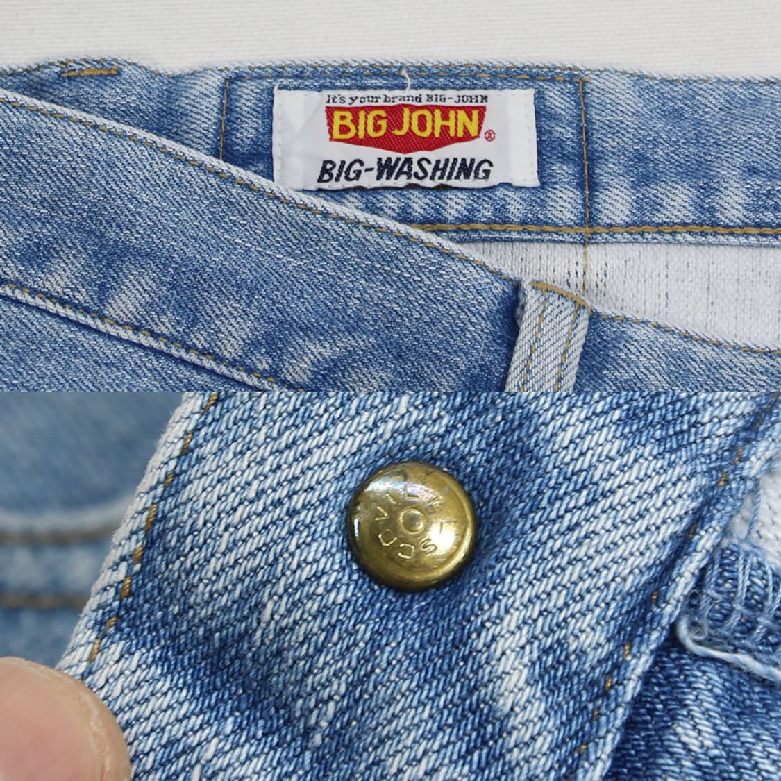 BIG JOHN SP103N 데님 팬츠 (남성용 37.5인치) 상품이미지4