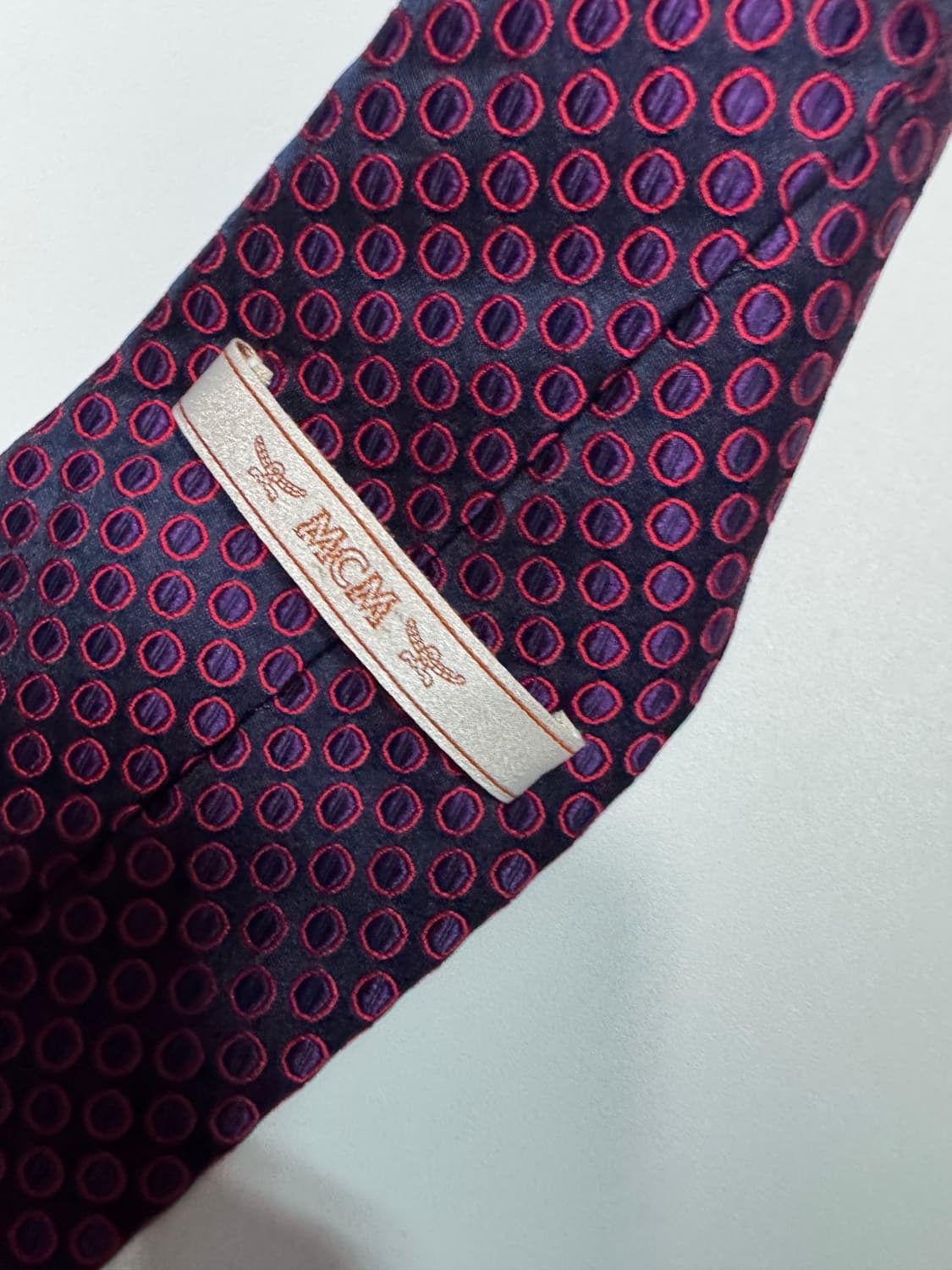 MCM 정품 패턴 넥타이 상품이미지5