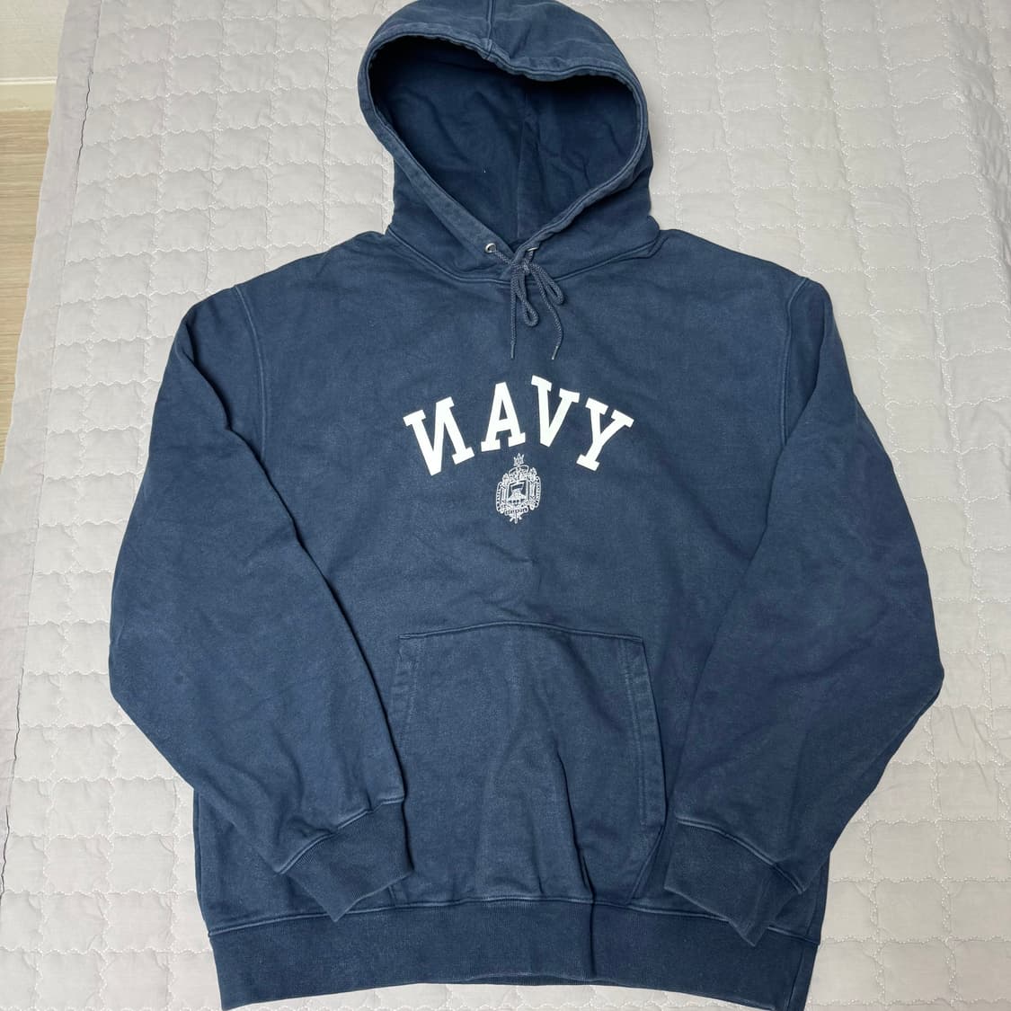 에스피오나지 헤비웨이트 네이비 후드 XL 상품이미지1