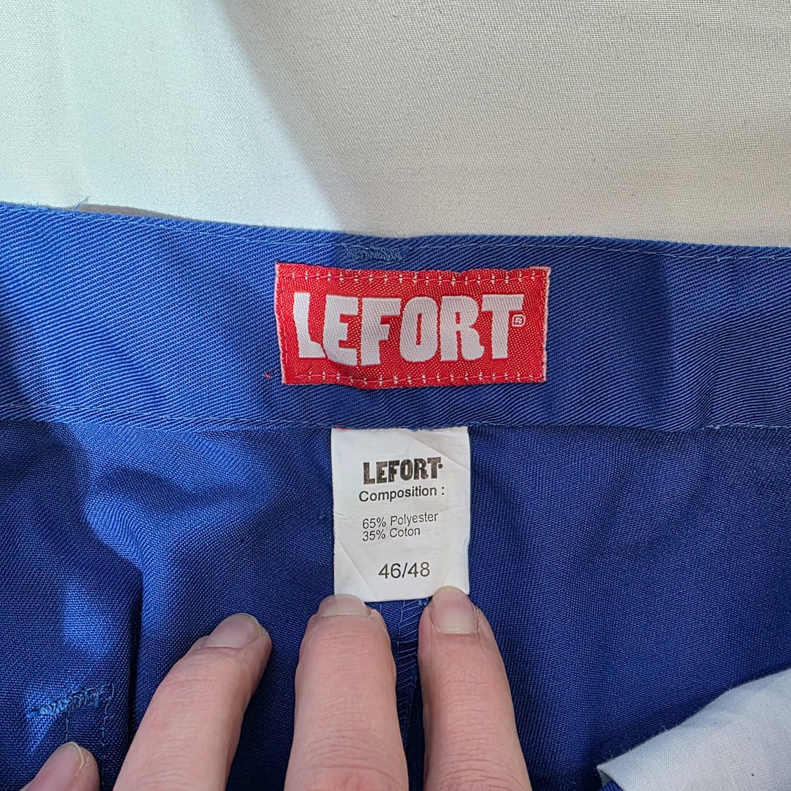 [33]LEFORT 프렌치 워크웨어 팬츠 상품이미지4