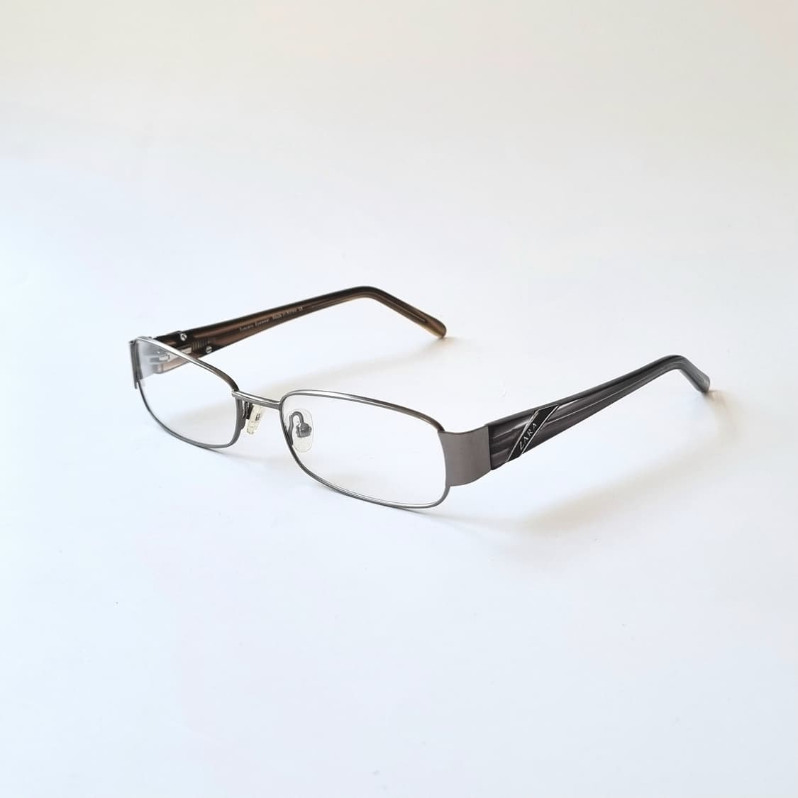 데드스탁 빈티지 슬림 메탈 긱시크 안경테 804 상품이미지3
