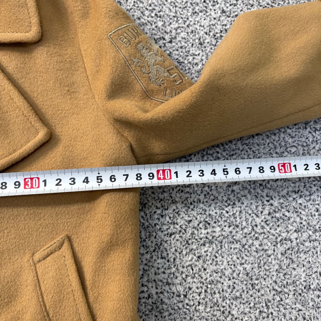 6Y 버버리 아동 코트 울 캐시미어 0312J 상품이미지6