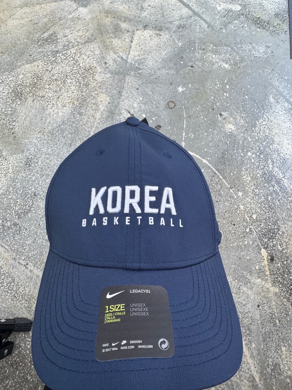 나이키 코리아 패치 팀코리아 베스킷볼 모자 볼캡 러거시 일괄 상품이미지4