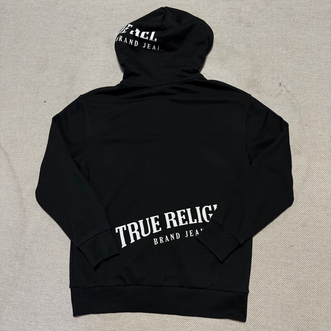 트루릴리젼 멀티로고 후드집업 상품이미지5