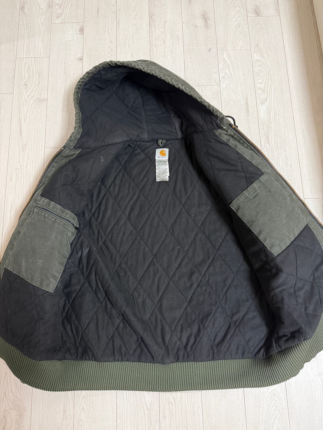 [XL]칼하트 덕 액티브 자켓 J130 MOS 모스그린 상품이미지8