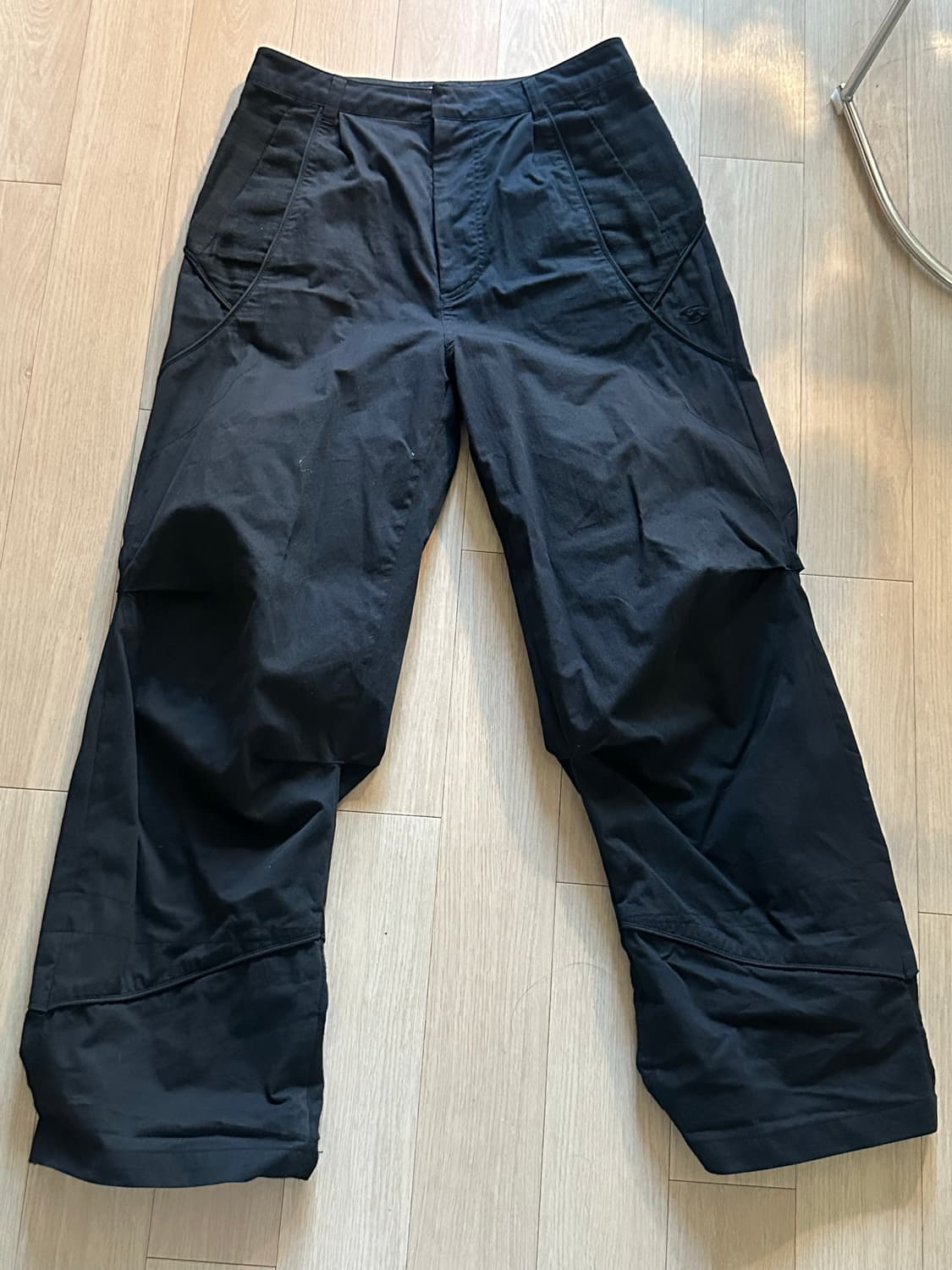 산산기어 리넨 블록팬츠 1사이즈 상품이미지2