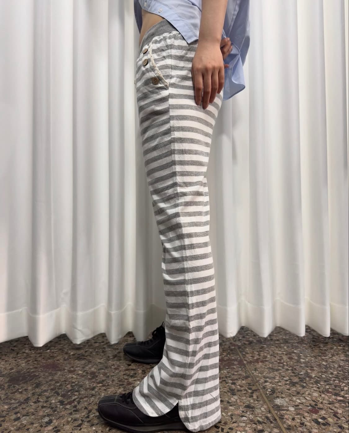 택포) 프네우마르 stripe pants 상품이미지2