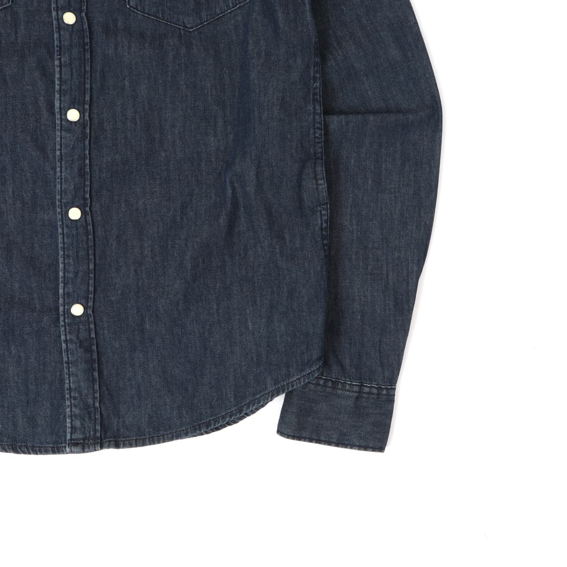 리바이스 인디고 딥블루 데님 셔츠 상품이미지4