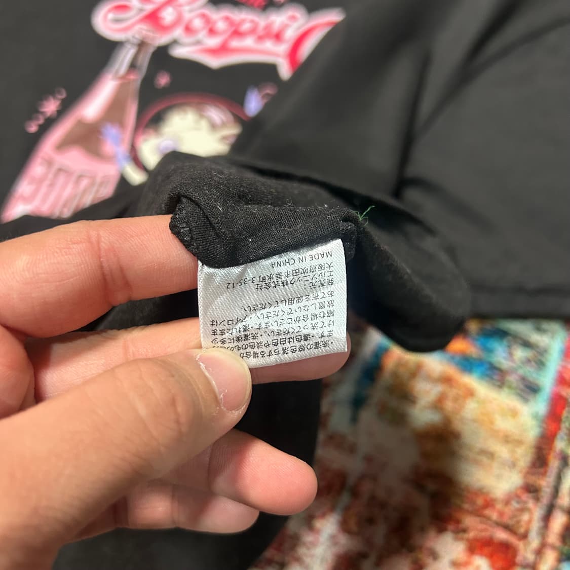 [M] 베티붑 폴리 카툰 프린티 반팔 상품이미지5