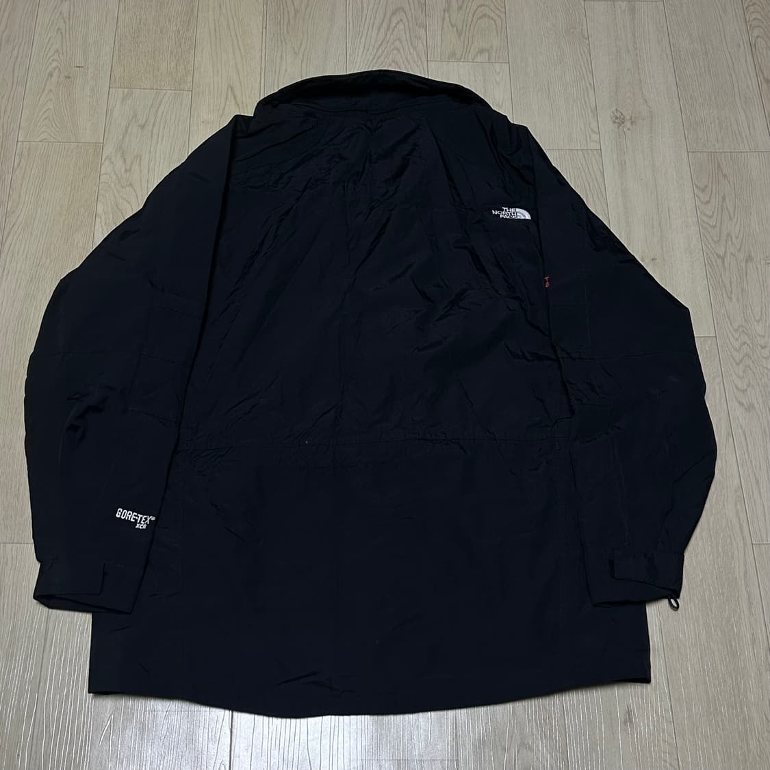 노스페이스 대장급 써밋시리즈 키드밀리 고어텍스 블랙 바람막이 상품이미지4