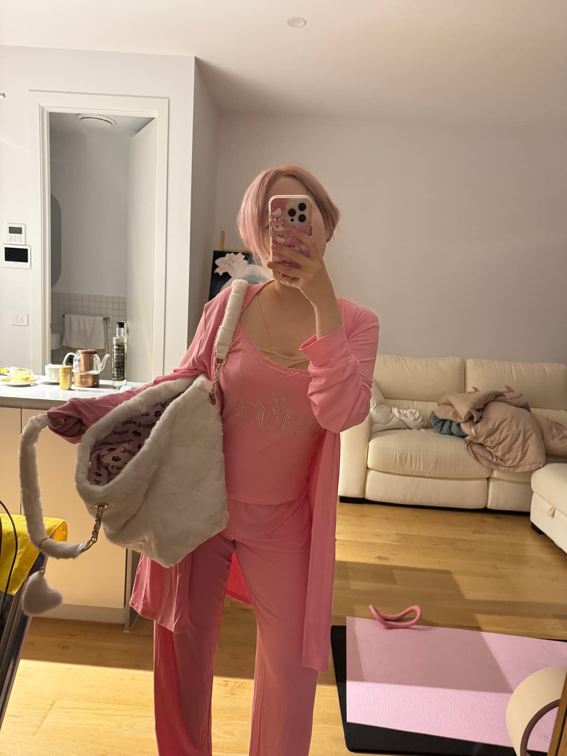 쥬쉬꾸뛰르 fur 폭신폭신 가방 상품이미지3