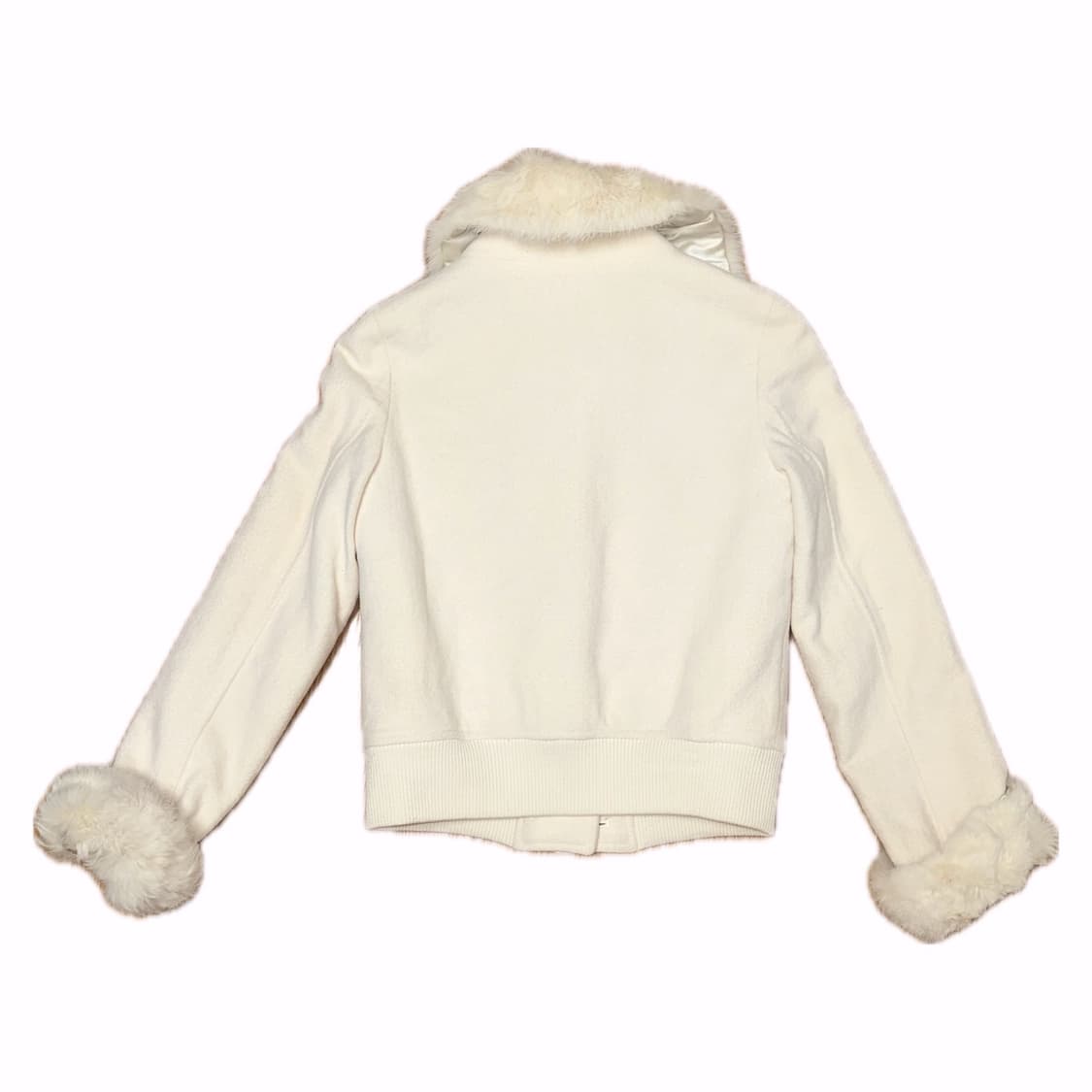 Barbie 퍼 카라 자켓 빈티지 y2k갸루 상품이미지3