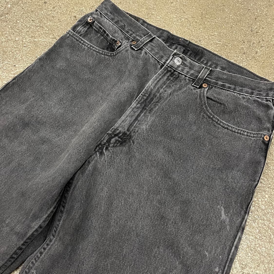 00s 리바이스550 블랙진 (33“) 상품이미지2