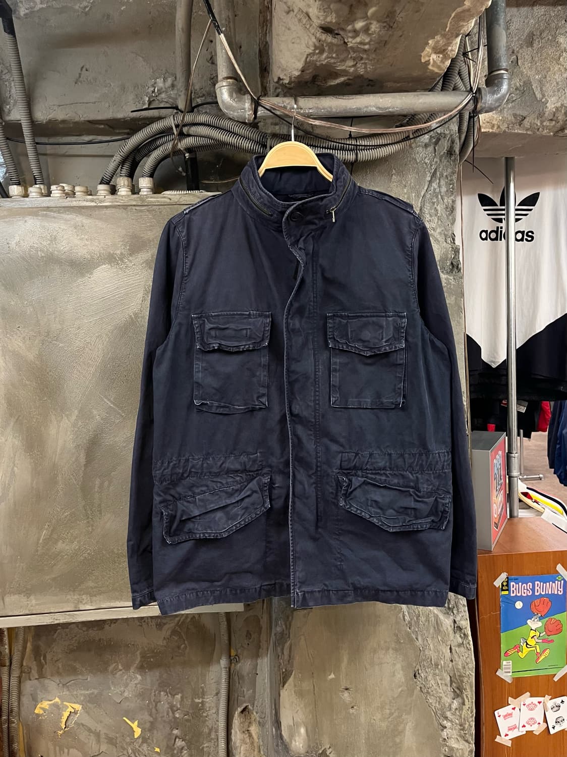 갭 워크 자켓 네이비 M #csz2774 상품이미지1