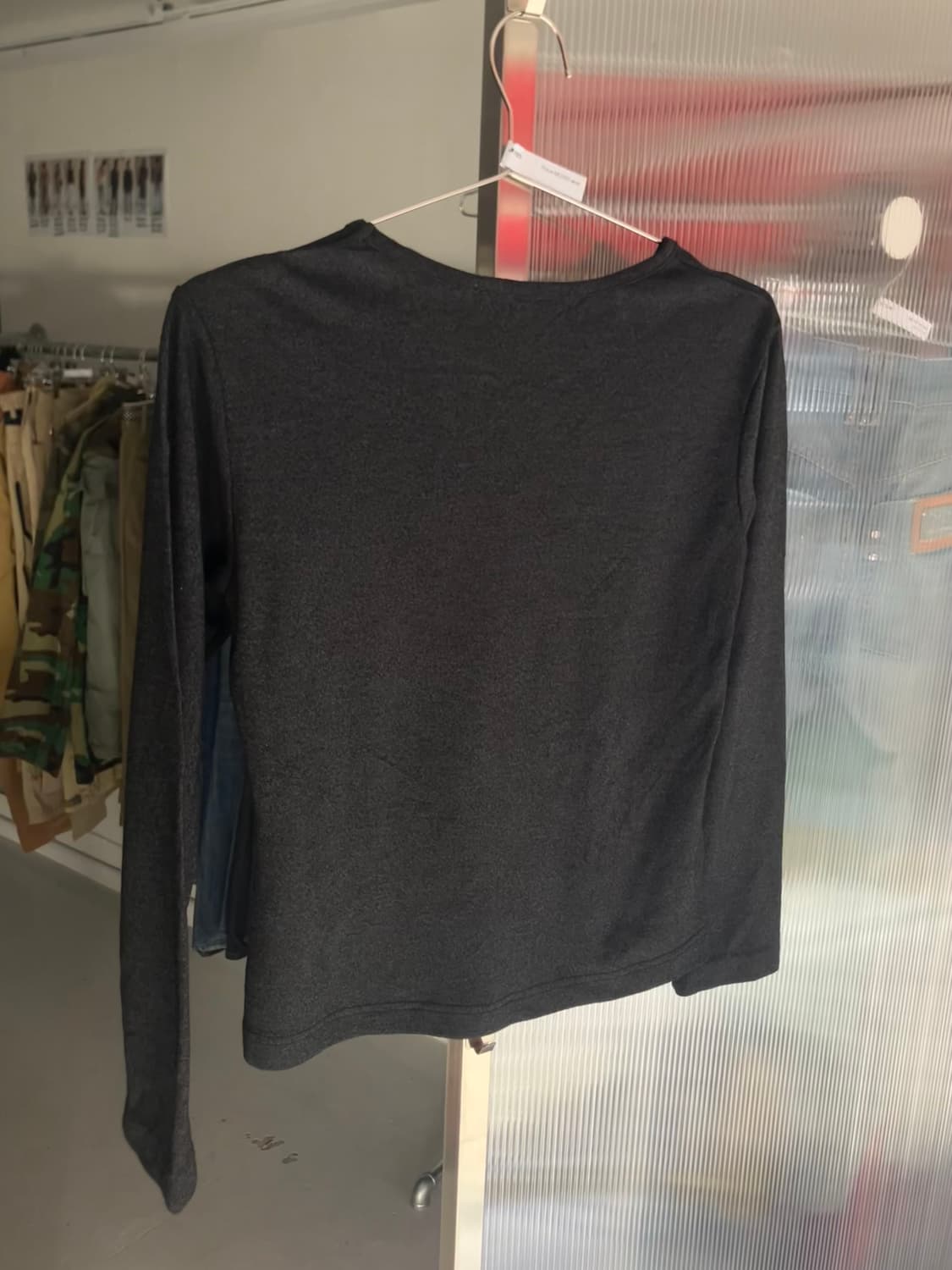 스티치 디테일 롱슬리브 상품이미지4