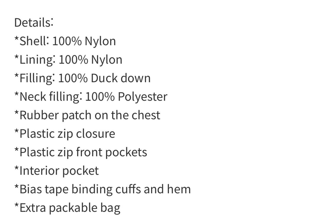 라브로스 경량패딩 상품이미지3