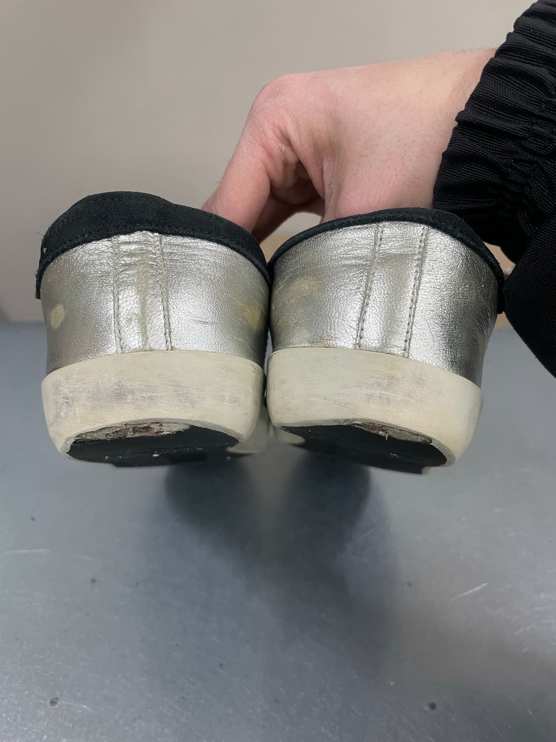 골든구스 슈퍼스타 실버블랙 250 상품이미지10