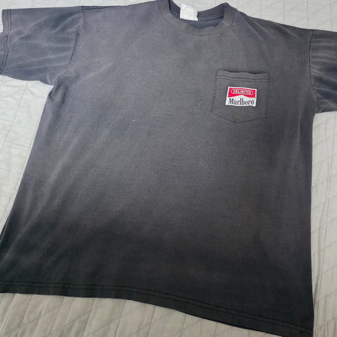 [XL] 90s 말보로 언리미티드 트레인 티셔츠 ver. 크레이지페이드 상품이미지5